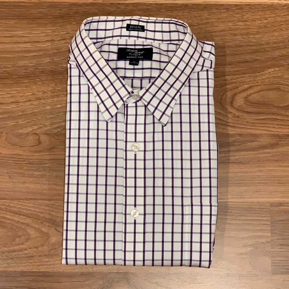 J. Crew Winkle Free Button Dress Shirt Size XL